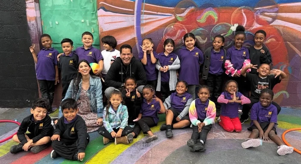 LEAD Futures students and mentors at a San Diego campus
